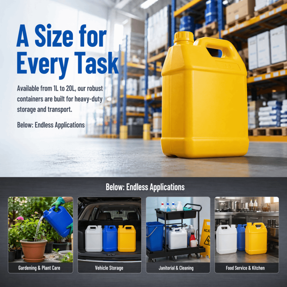 Food Storage Containers Xl - Çok Amaçlı 1-20L Plastik Hava Geçirmez