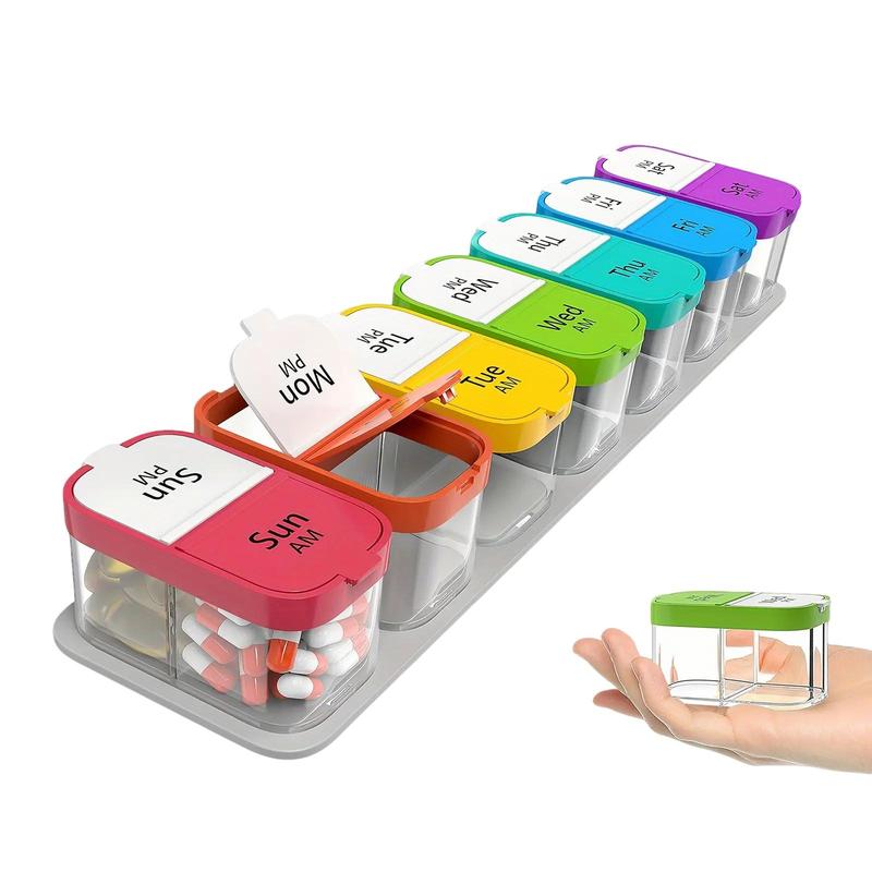 Food Storage Containers Xl - 1 Adet Büyük 7 Günlük Hap