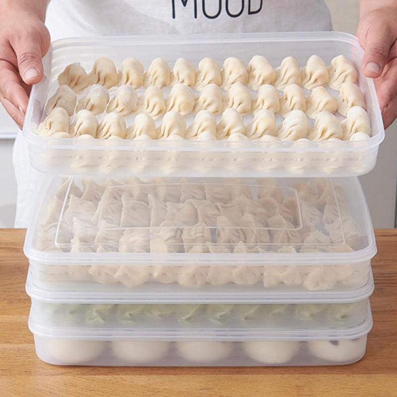 Food Storage Table - Şeffaf Mutfak Saklama Kutusu Buzdolabı Düzenleyici