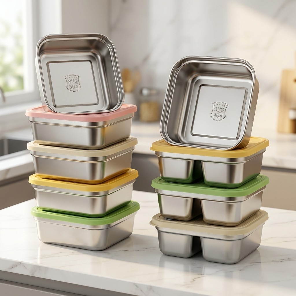 Food Storage Microwave Safe - Meyve Sebze Saklama Kabı İstiflenebilir Büyük