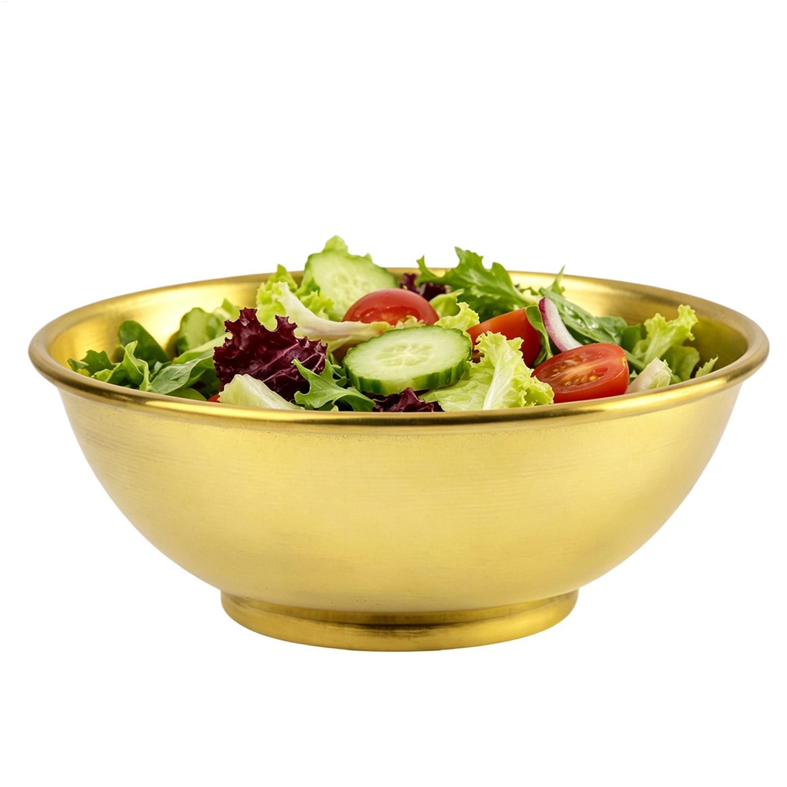 Food Storage Eco Friendly - Büyük Bakır Kase, Salata Karıştırma ve