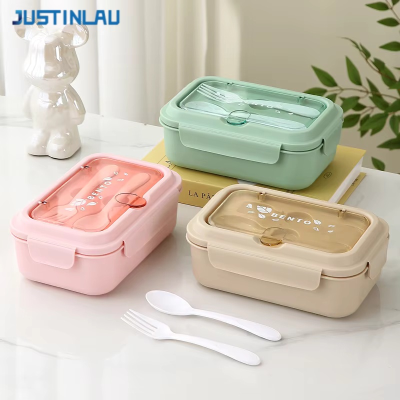 Food Storage With Compartments - JUSTINLAU Çocuklar İçin Taşınabilir Öğle Yemeği