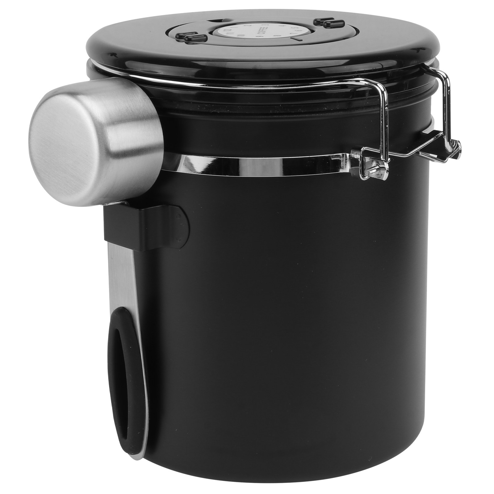 Food Storage Jars Airtight - 1 Adet Premium Paslanmaz Çelik Kahve