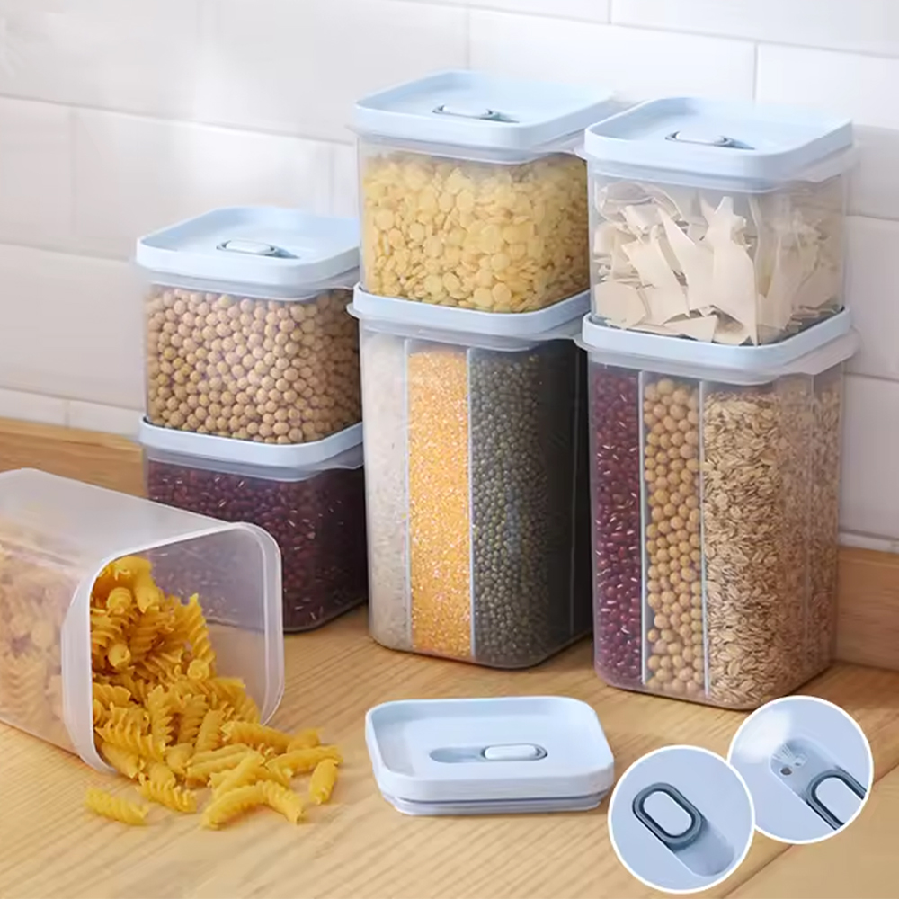 Food Storage Eco Friendly - Gıda Saklama Kapları, Erişte, Pirinç, Makarna,
