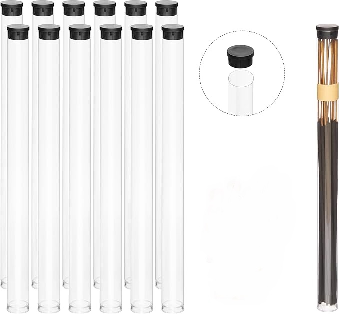 Food Storage Youtube - 11 inç Uzunlukta Şeffaf Plastik Tüp,