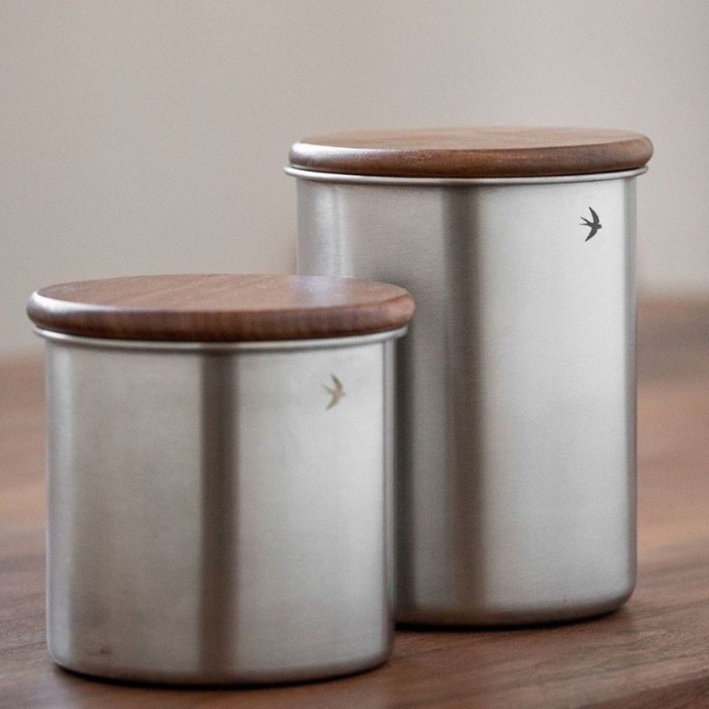 Xl Food Storage Containers With Lids - Yeni Paslanmaz Çelik Matcha Kavanozu 380ml