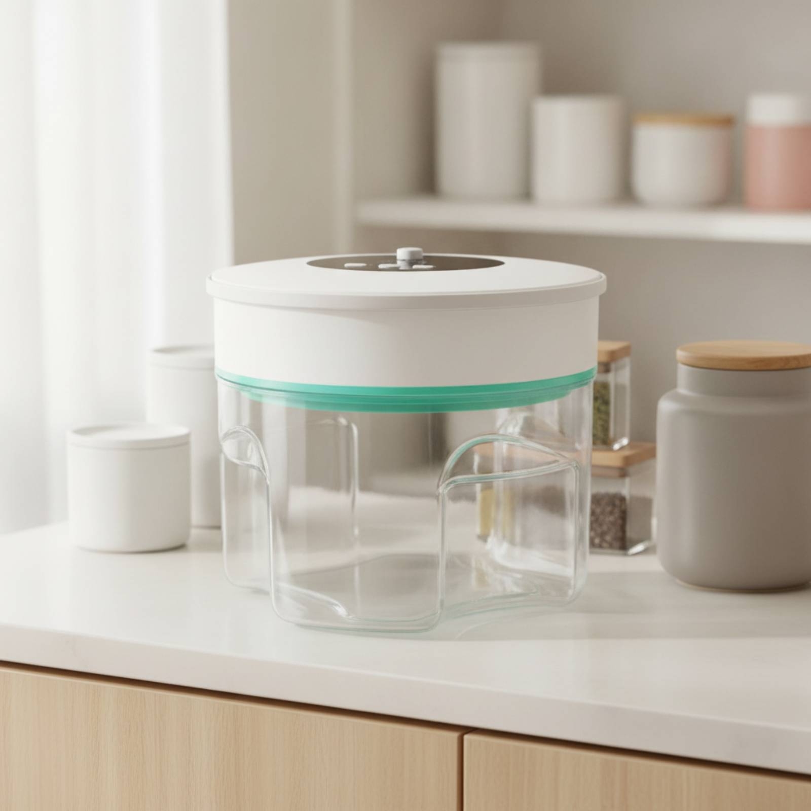 Food Storage Jars Airtight - Vakumlu Saklama Kavanozu Vakumlu Mühürlü Gıda