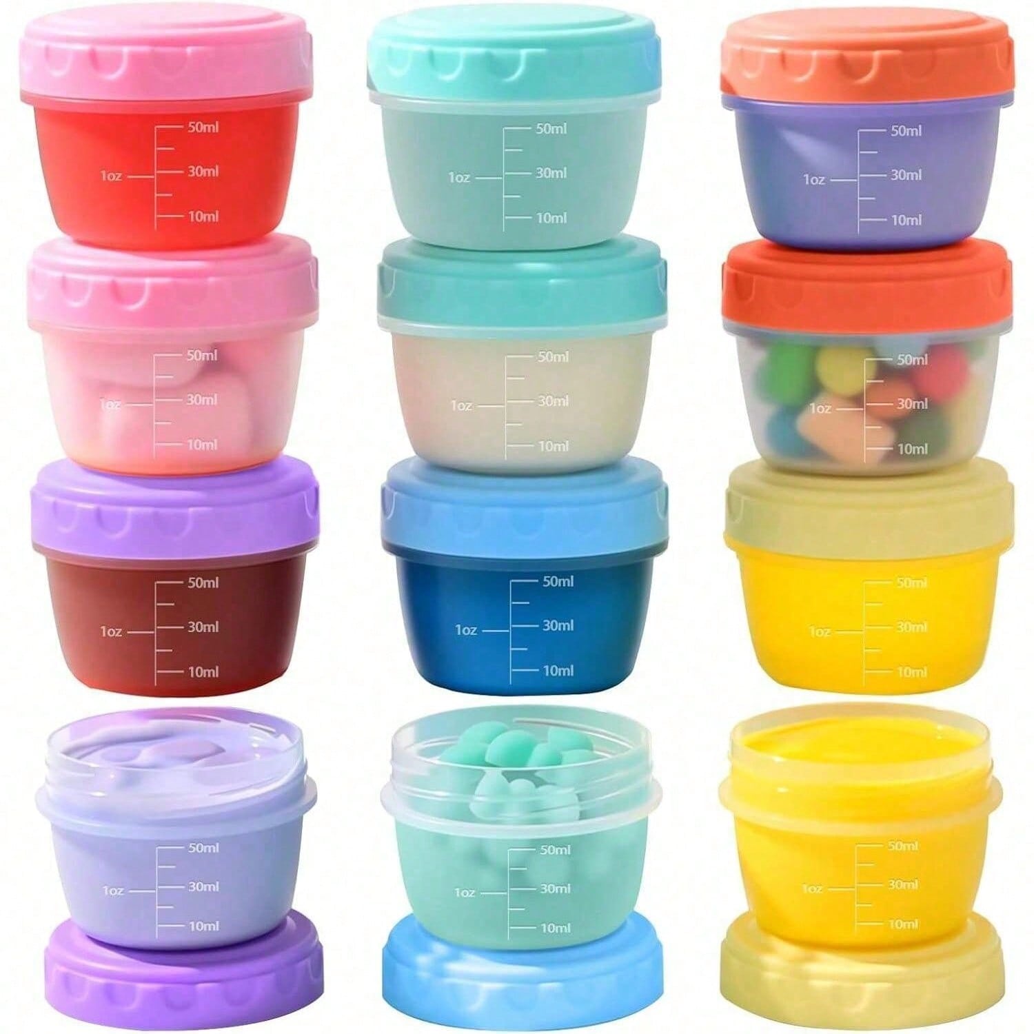 Food Storage Small - 1-6 Paket 2,7 OZ Salata Sosu