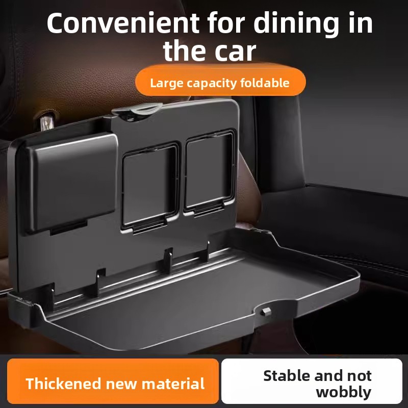 Food Storage Table - Araba Arka Koltuğu Katlanabilir Yemek Masası
