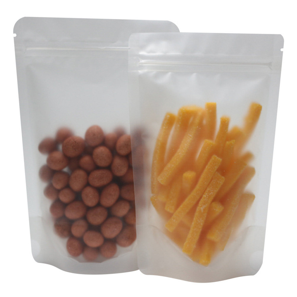 Food Storage Bag - 100 Adet Kendinden Sızdırmaz Şeffaf Plastik