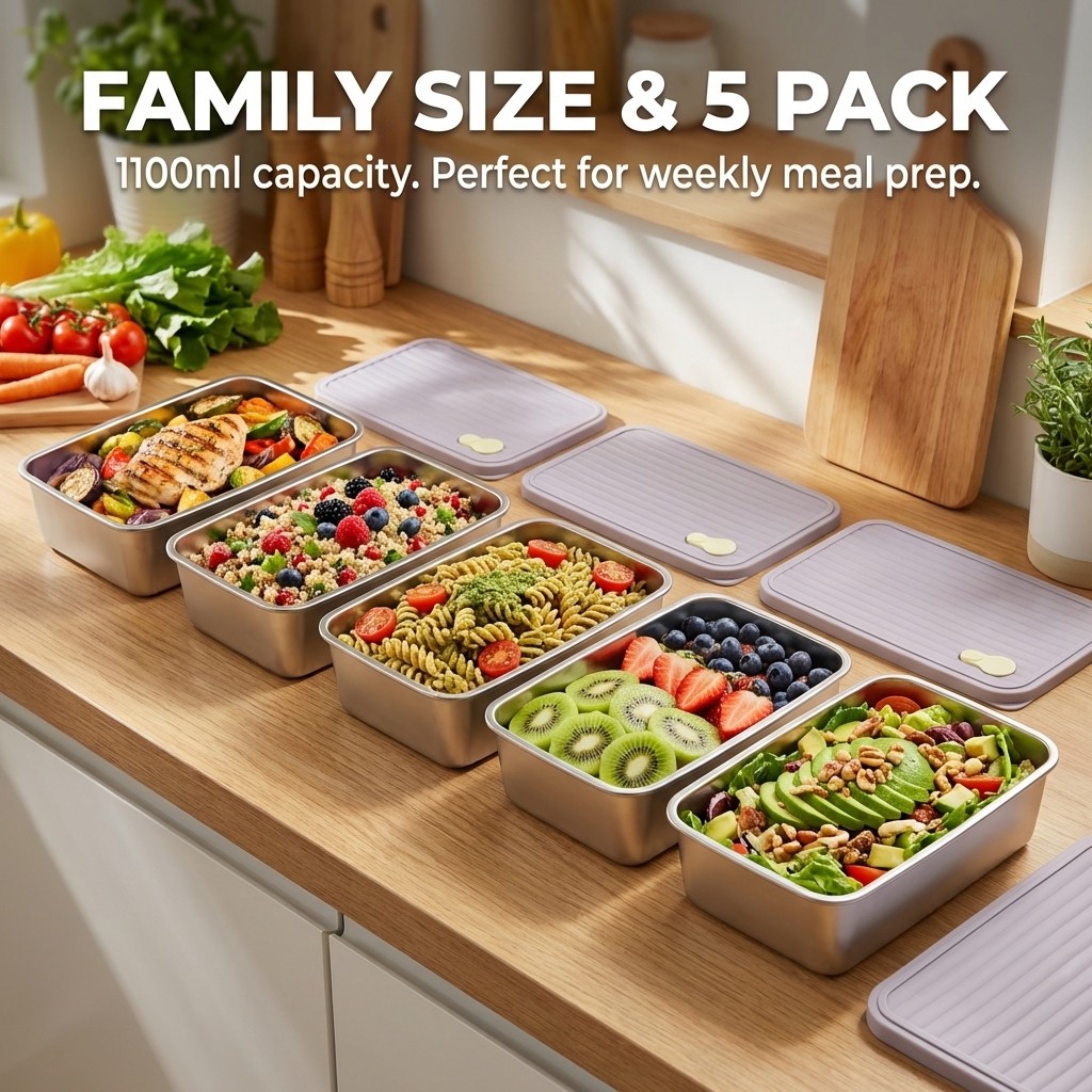 Buzdolabı Saklama Kutusu Büyük - Food Storage Containers Xl incelemesi ve fiyatı