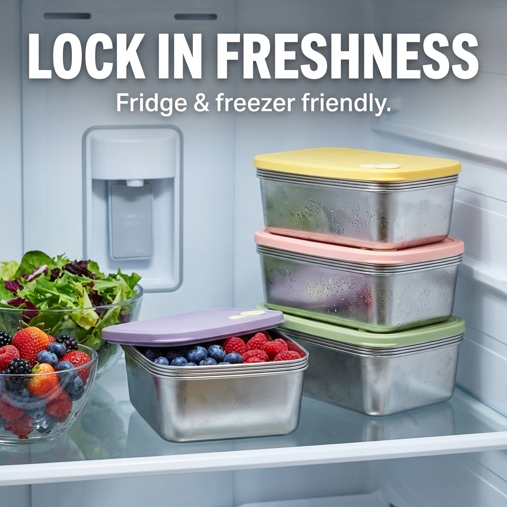 Buzdolabı Saklama Kutusu Büyük - Food Storage Containers Xl incelemesi ve fiyatı