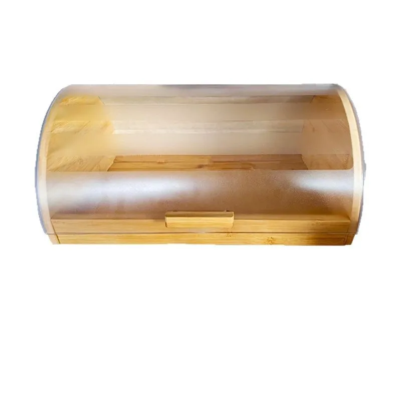 Akrilik Şeffaf Kapaklı Bambu E - Bread Box Bamboo incelemesi ve fiyatı