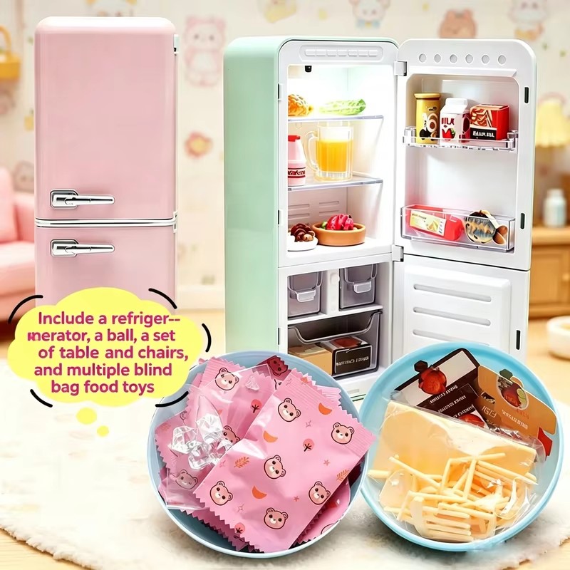 4 Renkli Mini Buzdolabı Gizeml - Food Storage Table incelemesi ve fiyatı