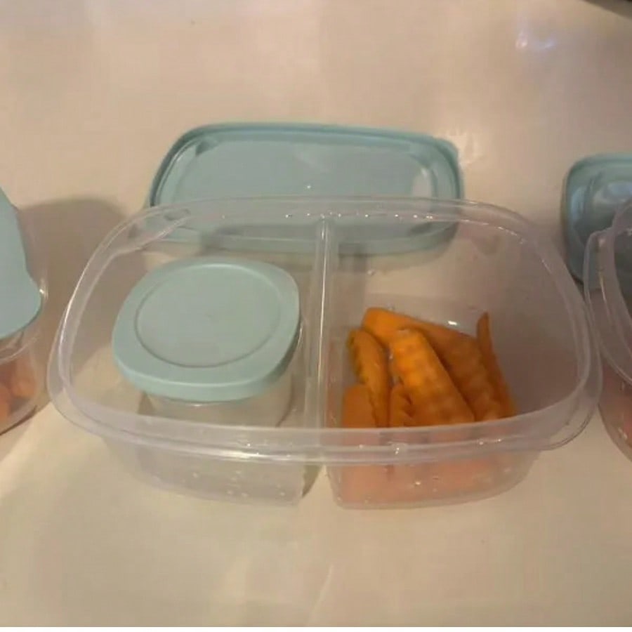 3'lü Paket Bölmeli Dikdörtgen  - Food Storage With Dividers incelemesi ve fiyatı