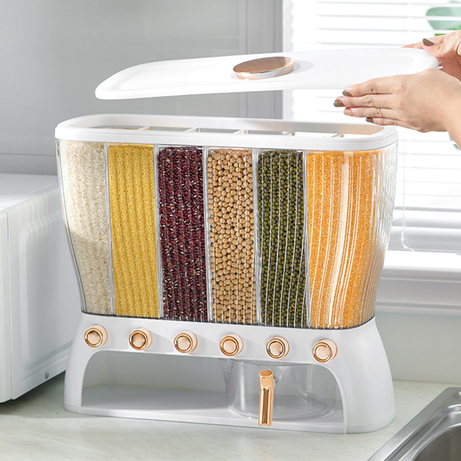 6 Bölmeli Pirinç Kovası Mühürl - Food Storage With Compartments incelemesi ve fiyatı