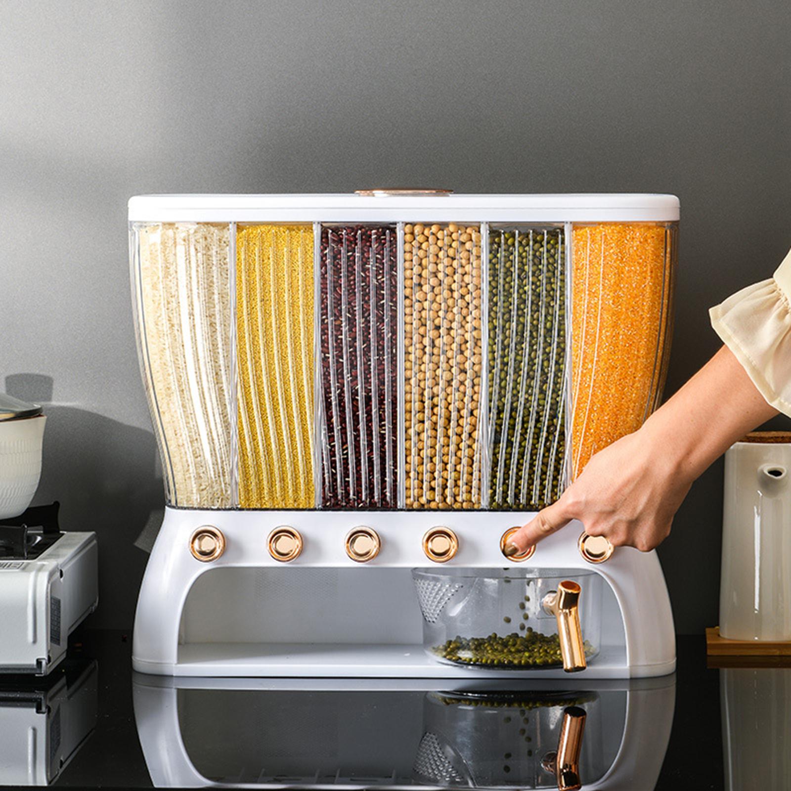 6 Bölmeli Pirinç Kovası Mühürl - Food Storage With Compartments incelemesi ve fiyatı