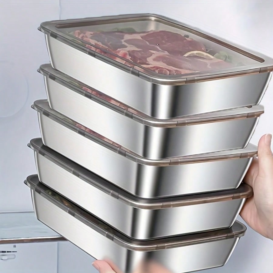 Şeffaf Kapaklı 5 Parçalı Pasla - Food Storage Containers Xl incelemesi ve fiyatı