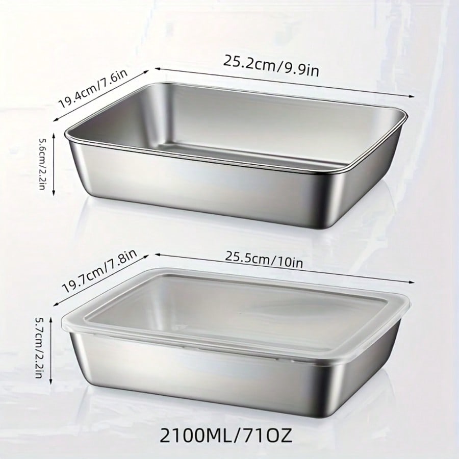 Şeffaf Kapaklı 5 Parçalı Pasla - Food Storage Containers Xl incelemesi ve fiyatı