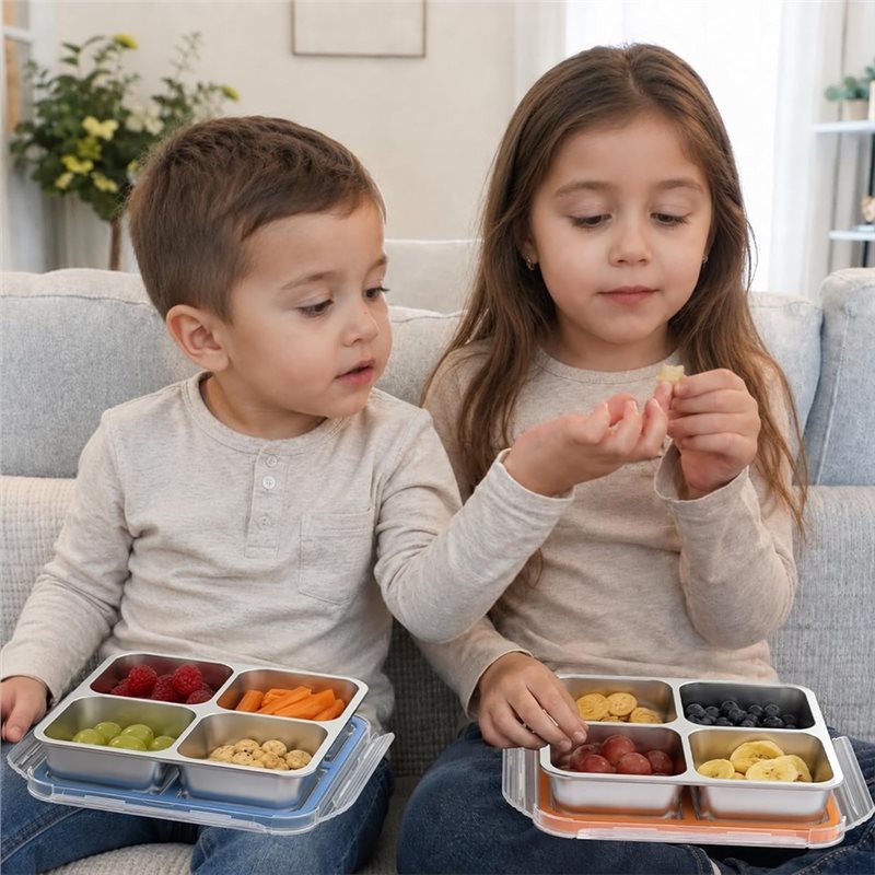 GIGI 4'lü Paslanmaz Çelik Atış - Food Storage With Compartments incelemesi ve fiyatı