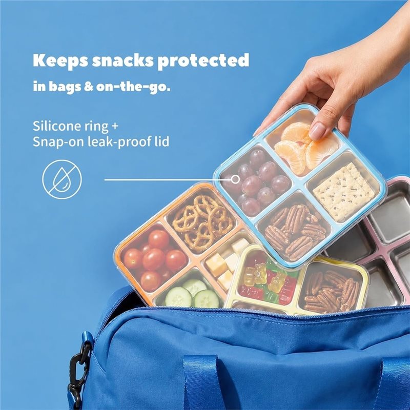 GIGI 4'lü Paslanmaz Çelik Atış - Food Storage With Compartments incelemesi ve fiyatı