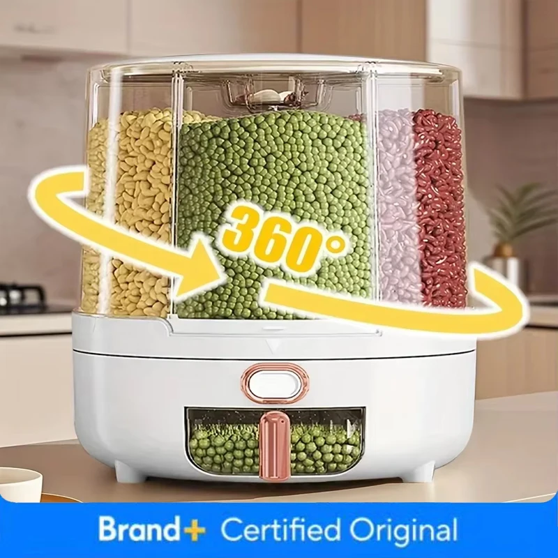 6 Bölmeli 360 °   Döner Hava G - Food Storage With Compartments incelemesi ve fiyatı