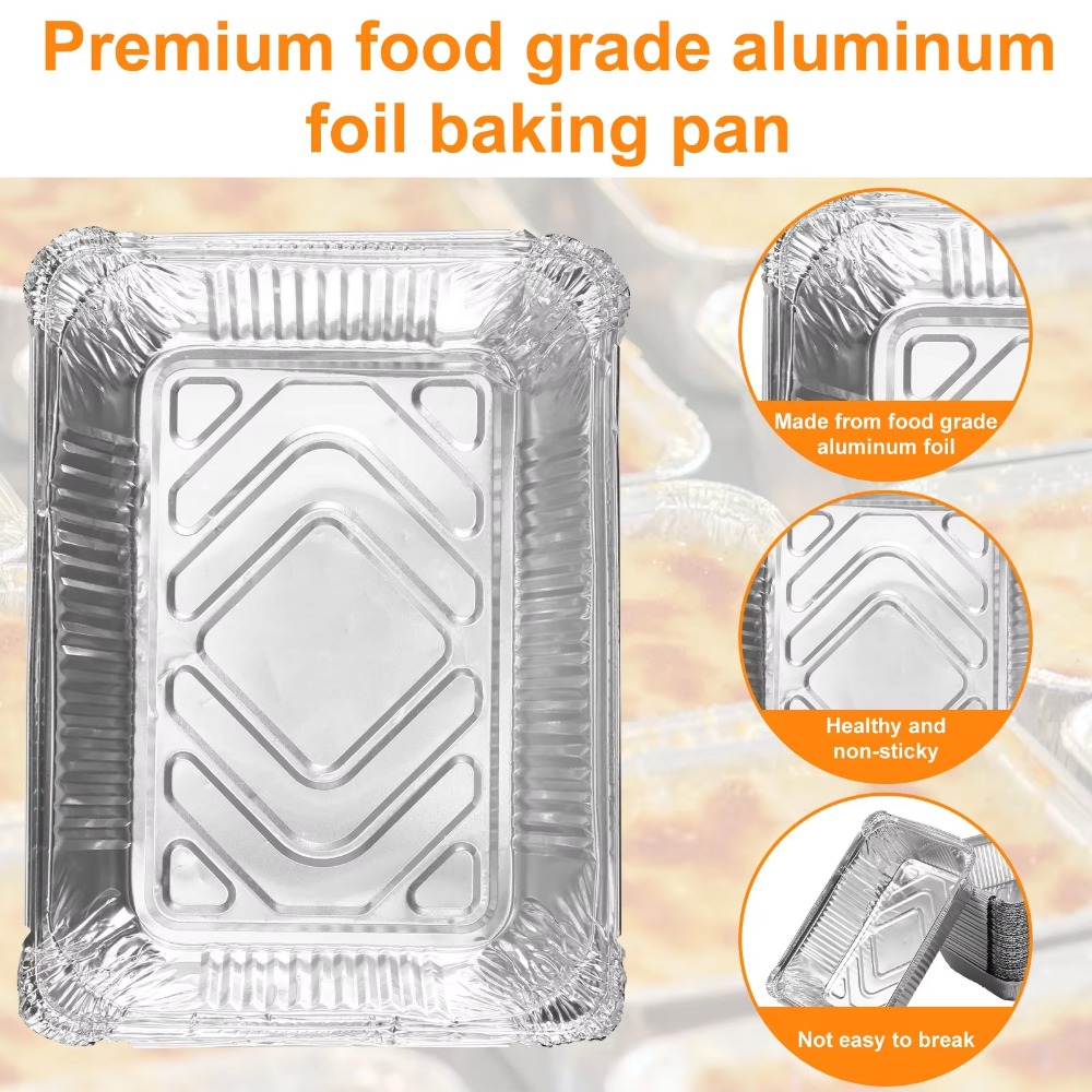 10 adet yeni kapaklı alüminyum - Food Storage Table incelemesi ve fiyatı