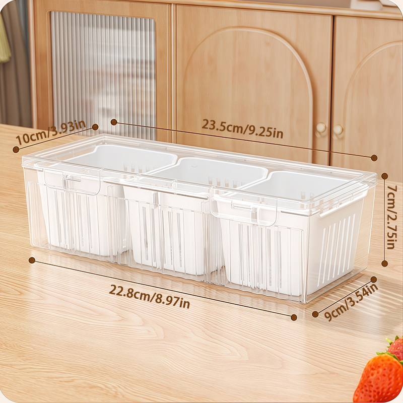 1 Takım Kapaklı Mutfak Buzdola - Food Storage With Compartments incelemesi ve fiyatı