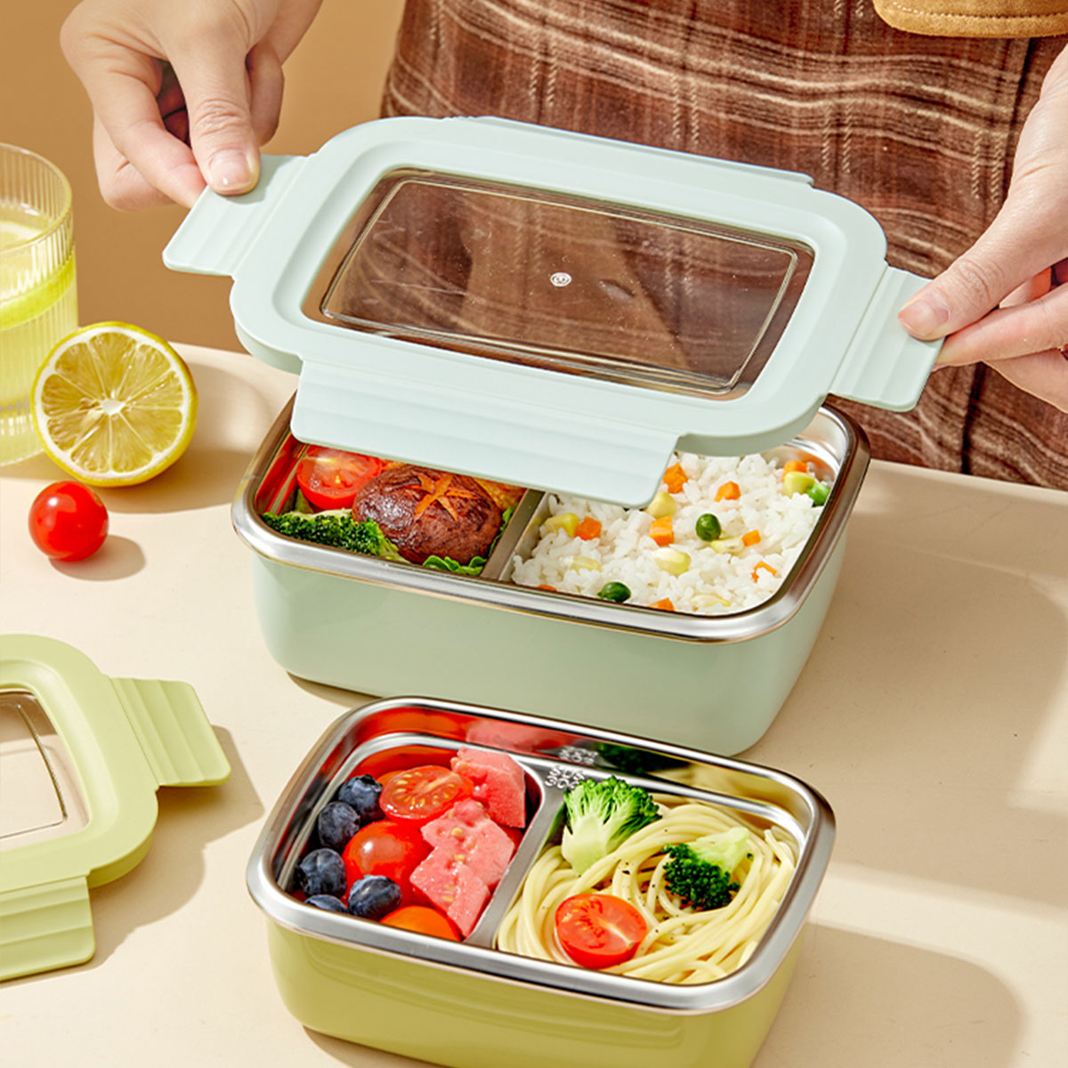 Mikrodalga 304 Paslanmaz Çelik - Food Storage Hot incelemesi ve fiyatı