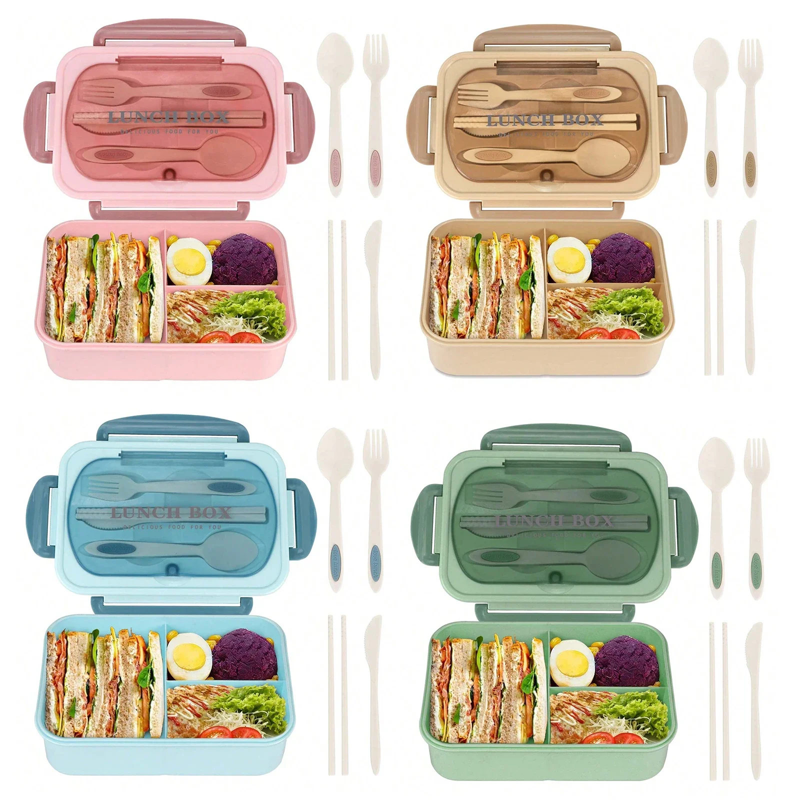 Bento kutusu yetişkin yemek ka - Food Storage With Compartments incelemesi ve fiyatı