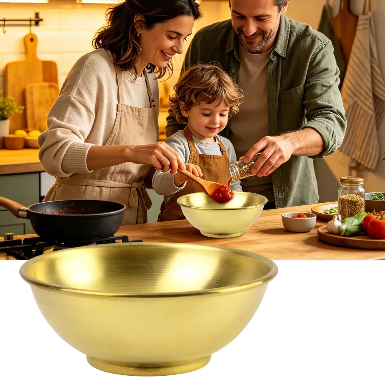 Büyük Bakır Kase, Salata, Evde - Food Storage Eco Friendly incelemesi ve fiyatı
