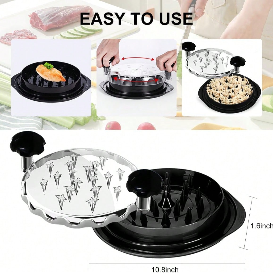 Chefy Ergonomik Manuel Tavuk P - Food Storage With Dividers incelemesi ve fiyatı