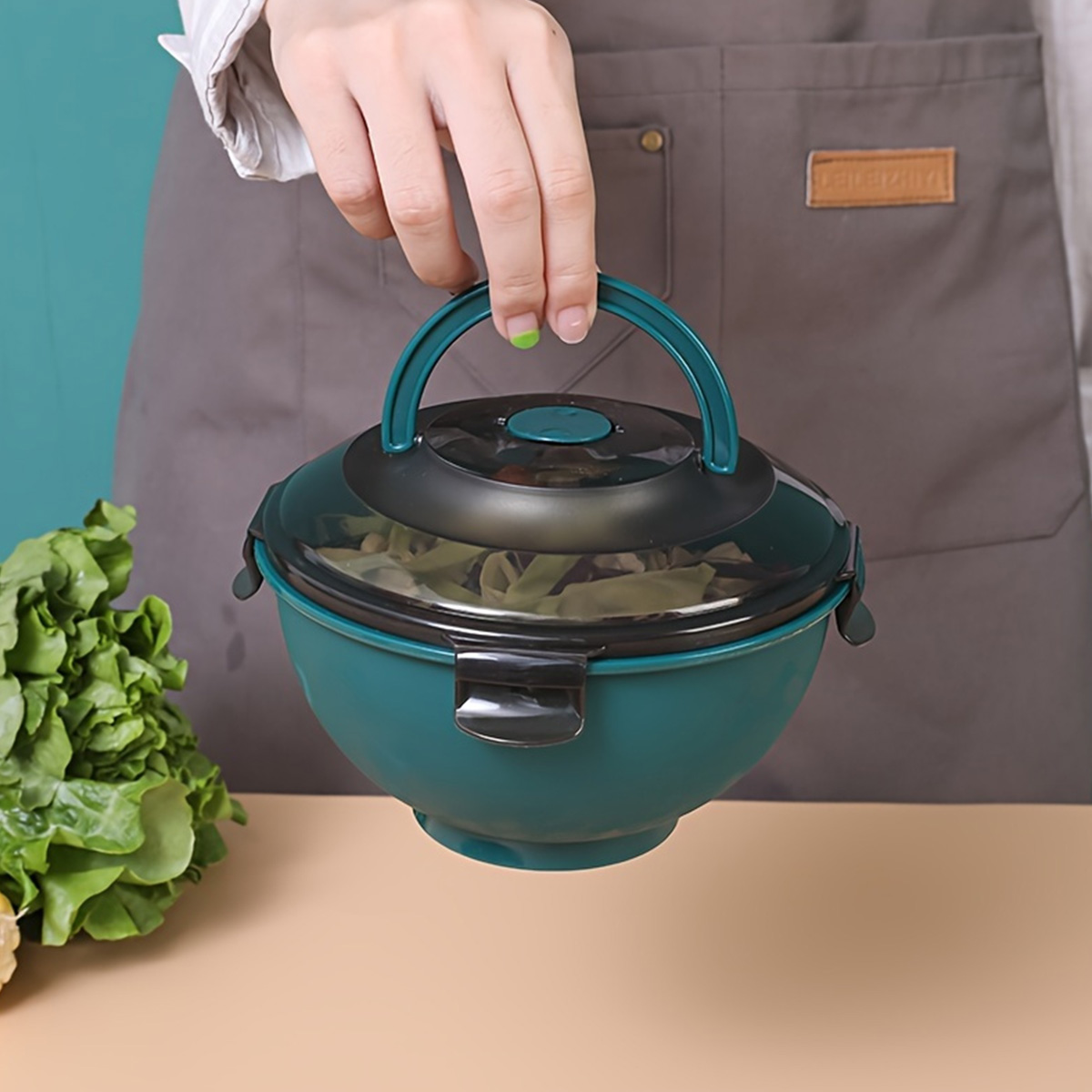 Taşınabilir Salata Erişte Çorb - Food Storage Microwave Safe incelemesi ve fiyatı