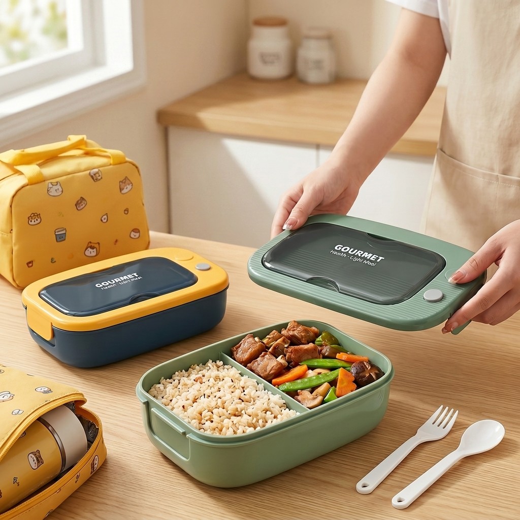 Mikrodalgada Kullanılabilir Pl - Food Storage With Compartments incelemesi ve fiyatı