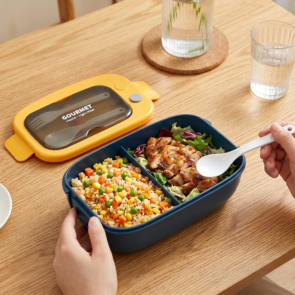 Mikrodalgada Kullanılabilir Pl - Food Storage With Compartments incelemesi ve fiyatı