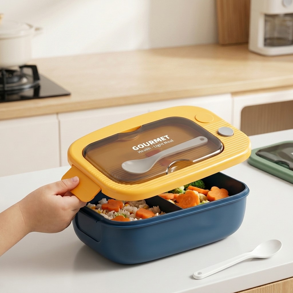 Mikrodalgada Kullanılabilir Pl - Food Storage With Compartments incelemesi ve fiyatı
