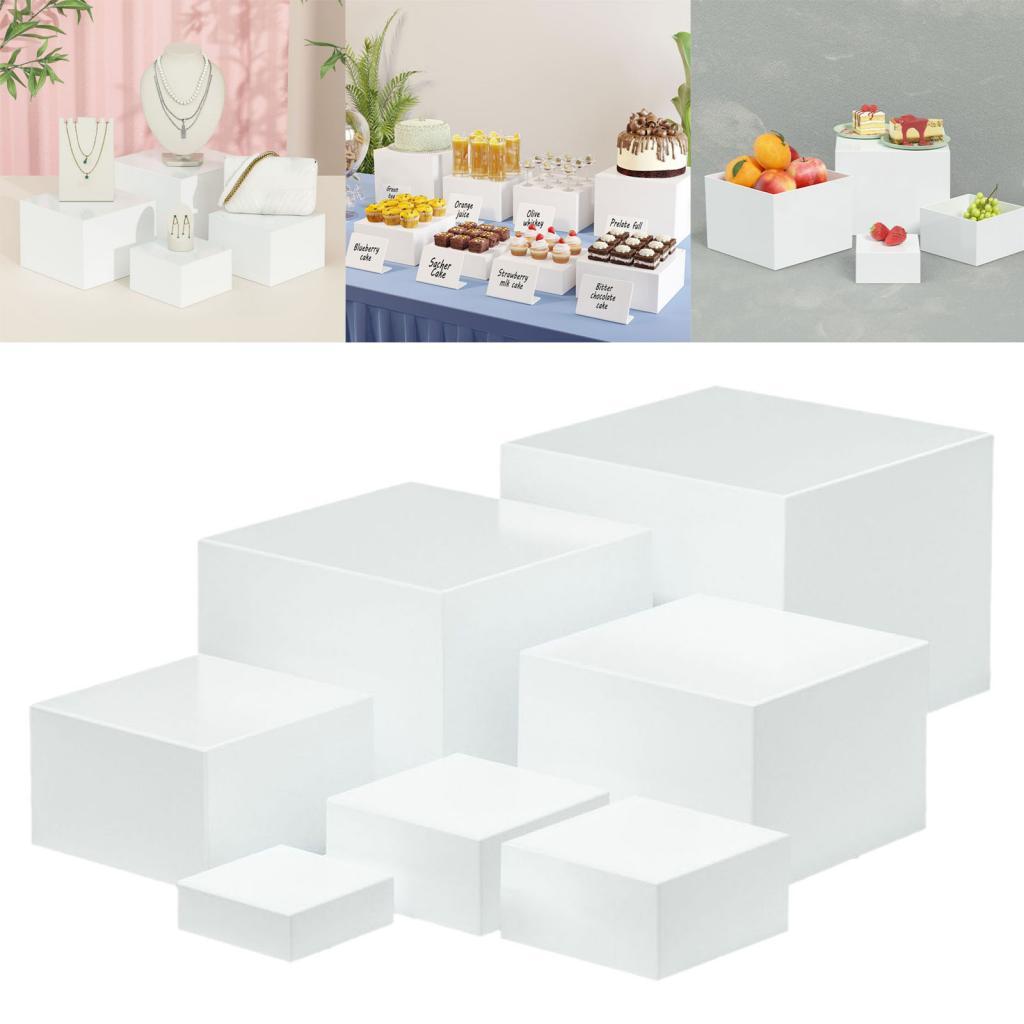 7 adet Akrilik Küp Ekran Kutus - Food Storage Table incelemesi ve fiyatı