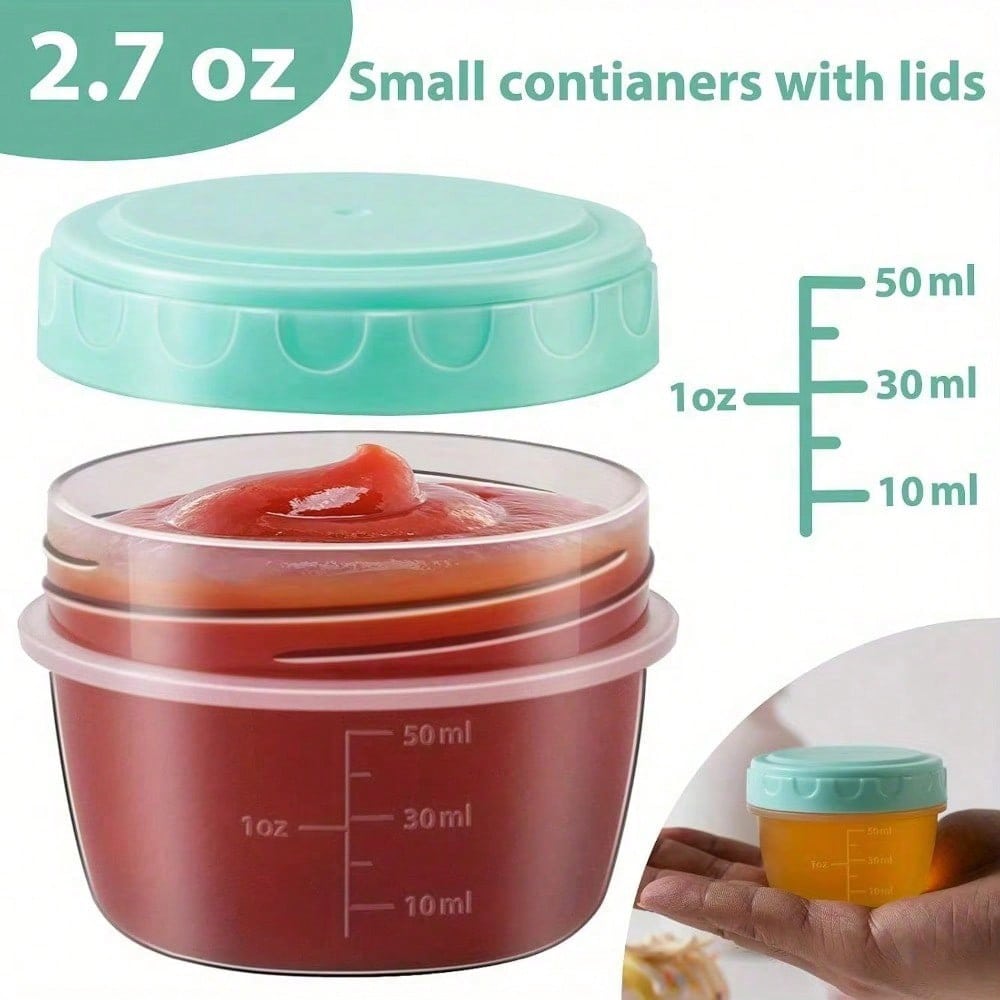 1-6 Paket 2,7 OZ Salata Sosu K - Food Storage Small incelemesi ve fiyatı