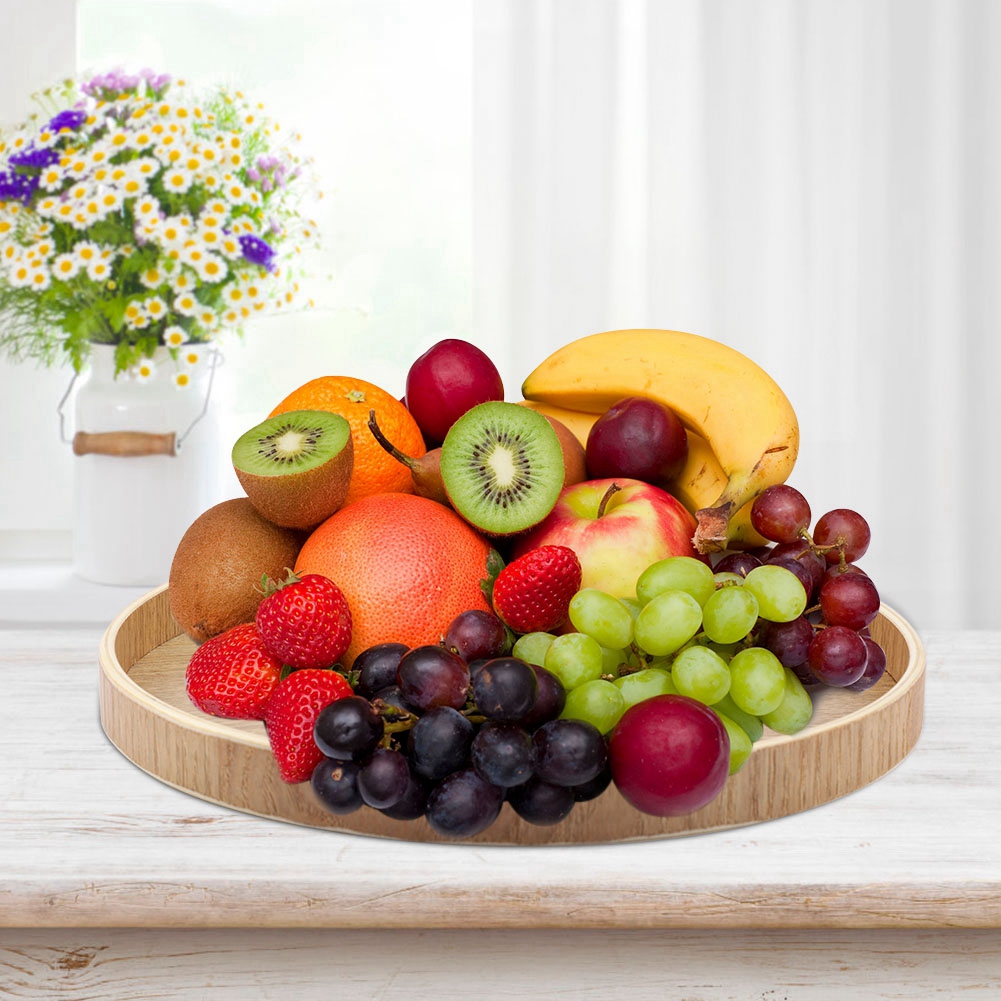 Ahşap servis tepsisi çay tabağ - Food Storage Table incelemesi ve fiyatı