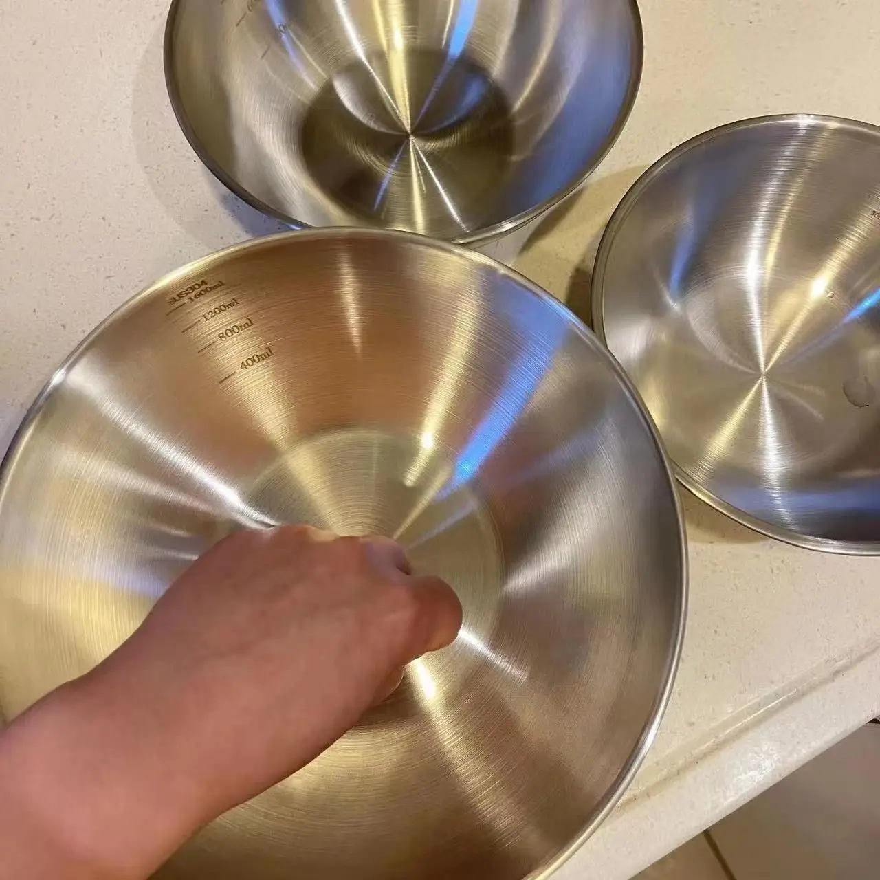 1-3 Paslanmaz Çelik Kase Seti, - Food Storage Eco Friendly incelemesi ve fiyatı