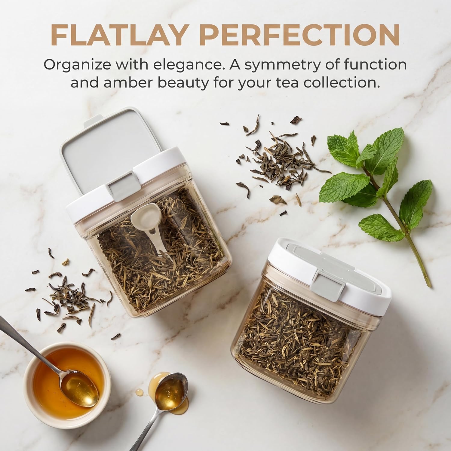 2 adet kahve kutusu kepçeli ha - Food Storage Jars Airtight incelemesi ve fiyatı