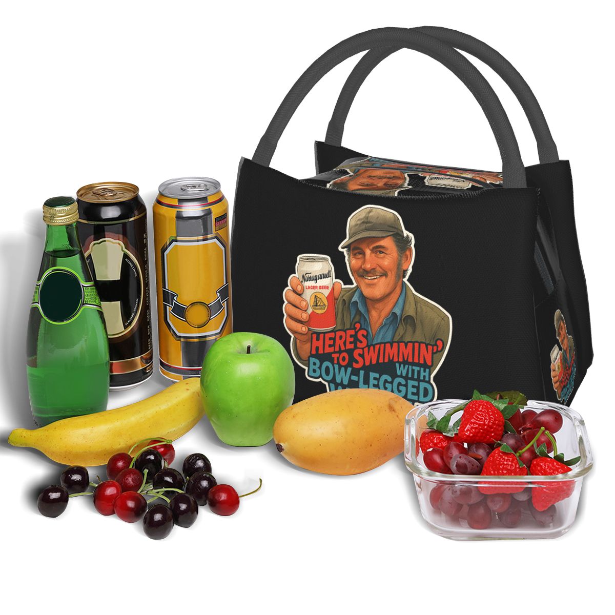 Heres To Swimmin Quint Jaws Fi - Food Storage Quotes incelemesi ve fiyatı