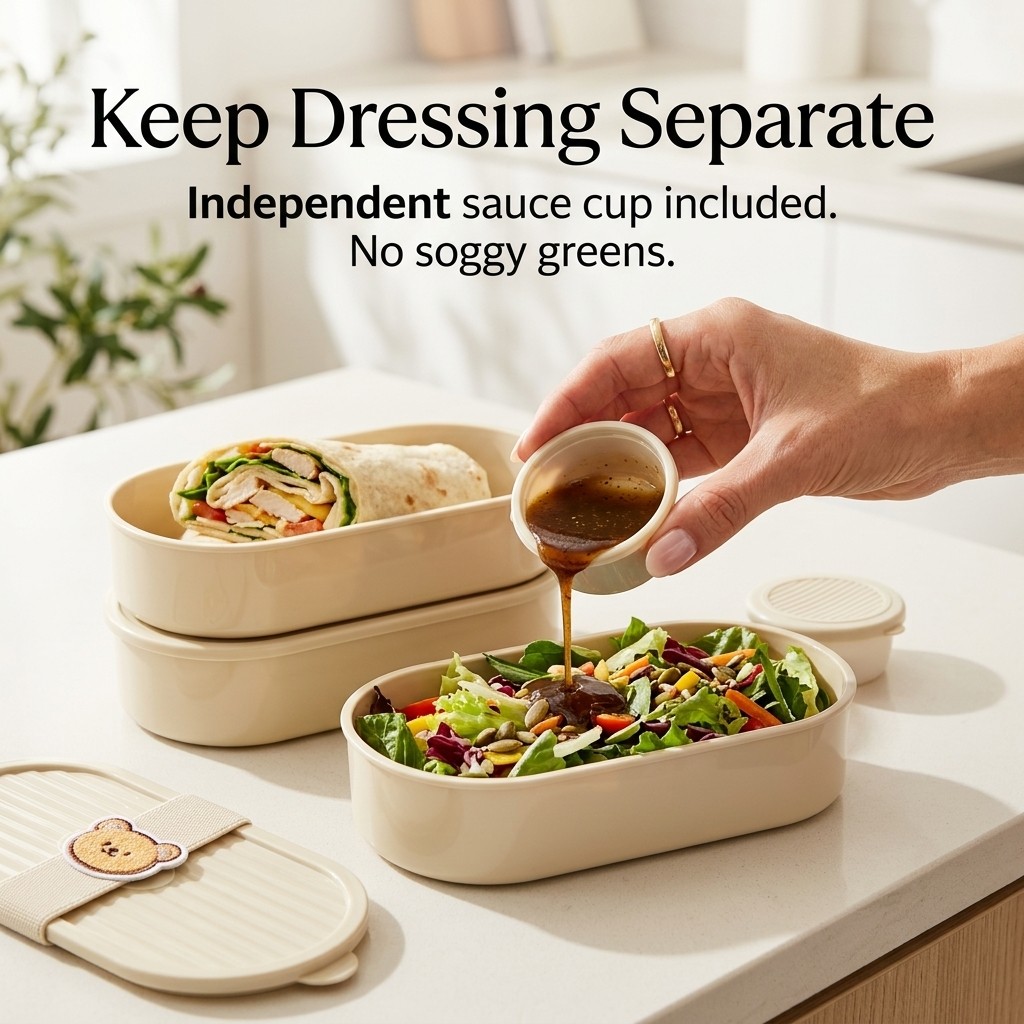 Çift Katmanlı Oval Öğle Yemeği - Food Storage Microwave Safe incelemesi ve fiyatı