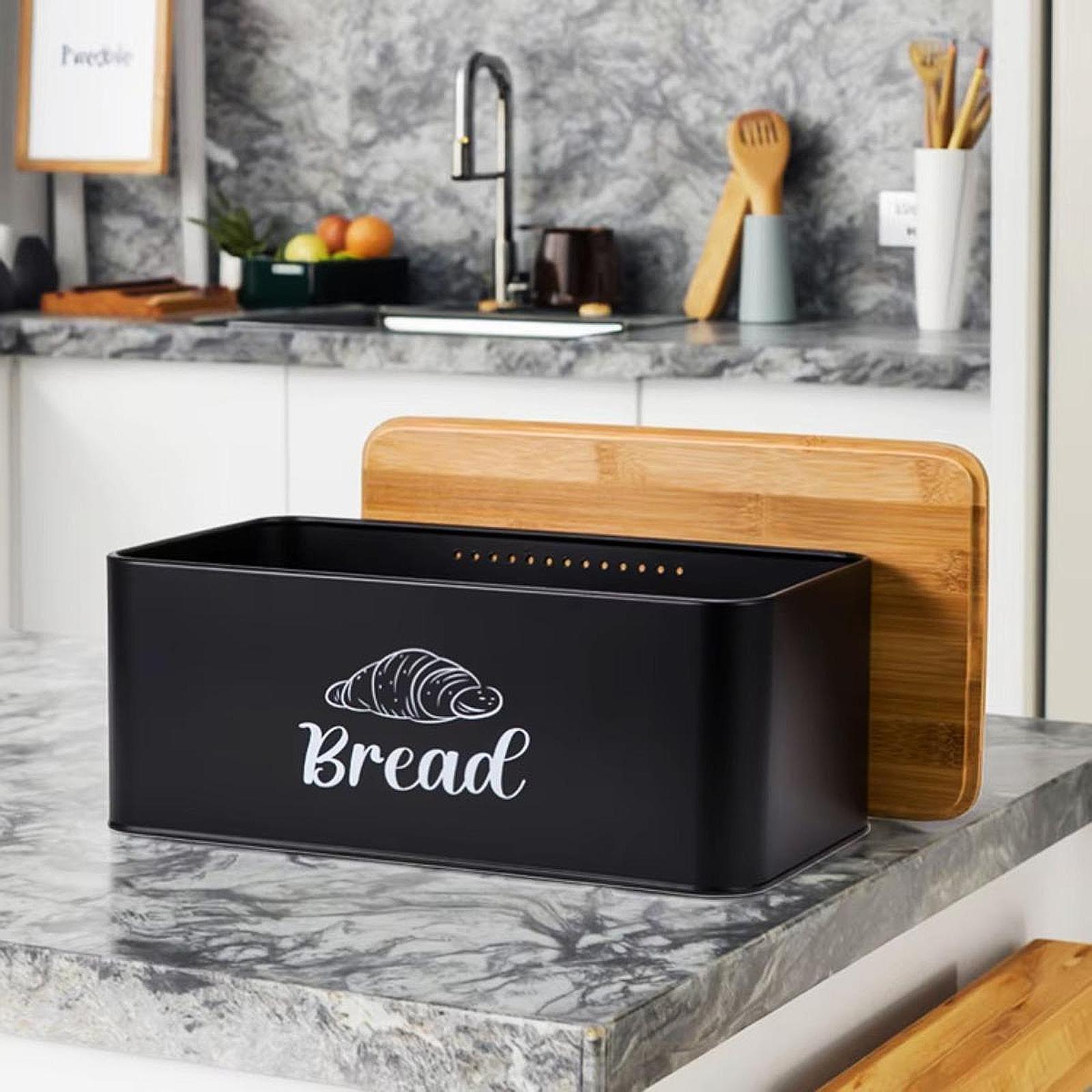 Ekmek Saklama Kutusu Dayanıklı - Bread Box Bamboo incelemesi ve fiyatı